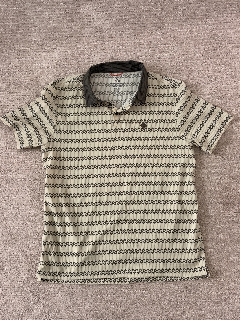 Roark Bless Up Polo. NWOT. Never Worn